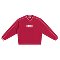 Unisex Color Block V-Neck Sweatshirt