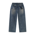 Men's Vintage Wash Denim Jeans
