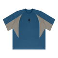 Unisex Color Block Paneling T-Shirt