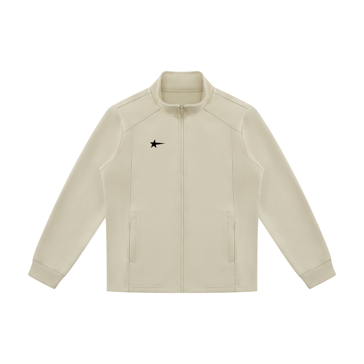 Unisex Stand Collar Track Jacket