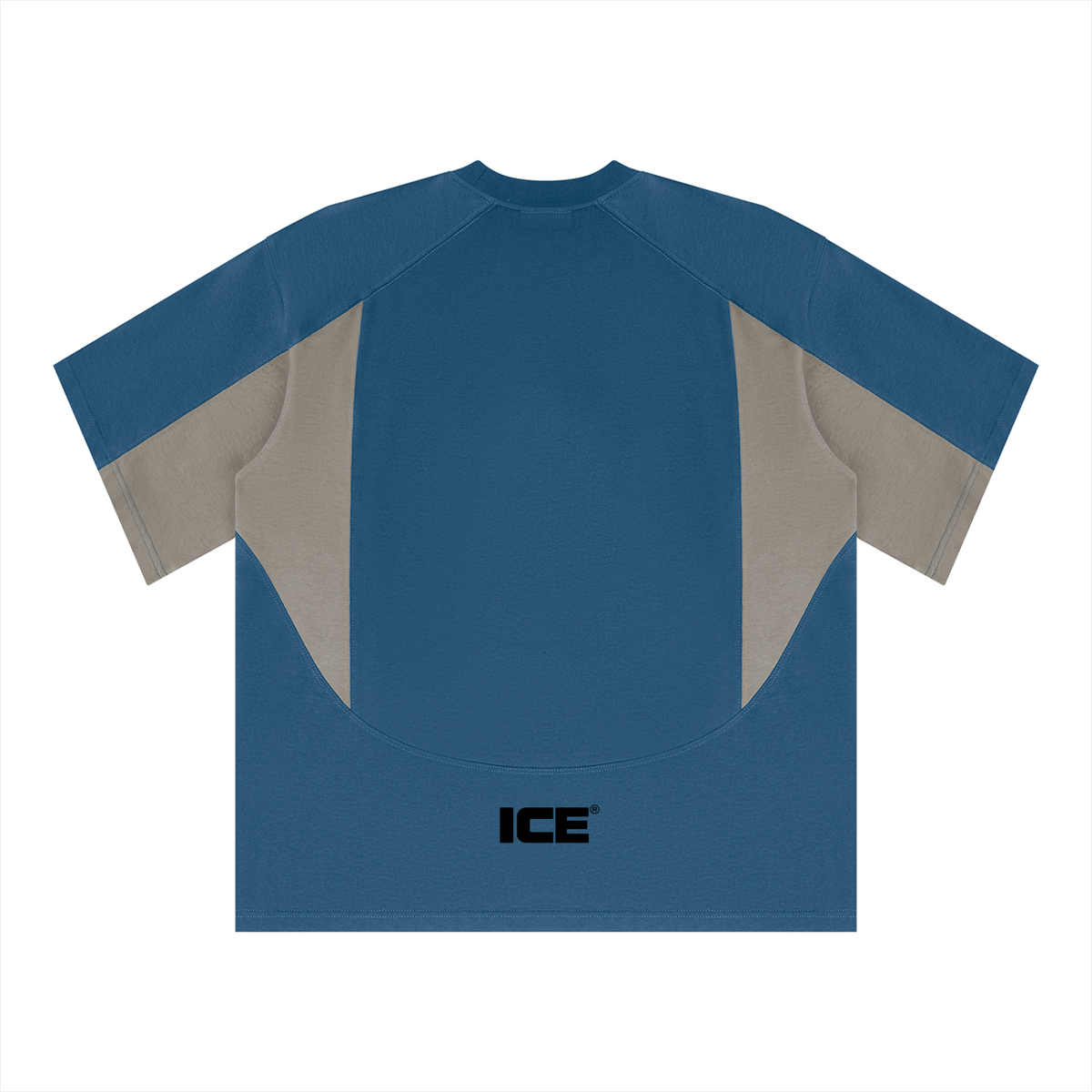 Unisex Color Block Paneling T-Shirt