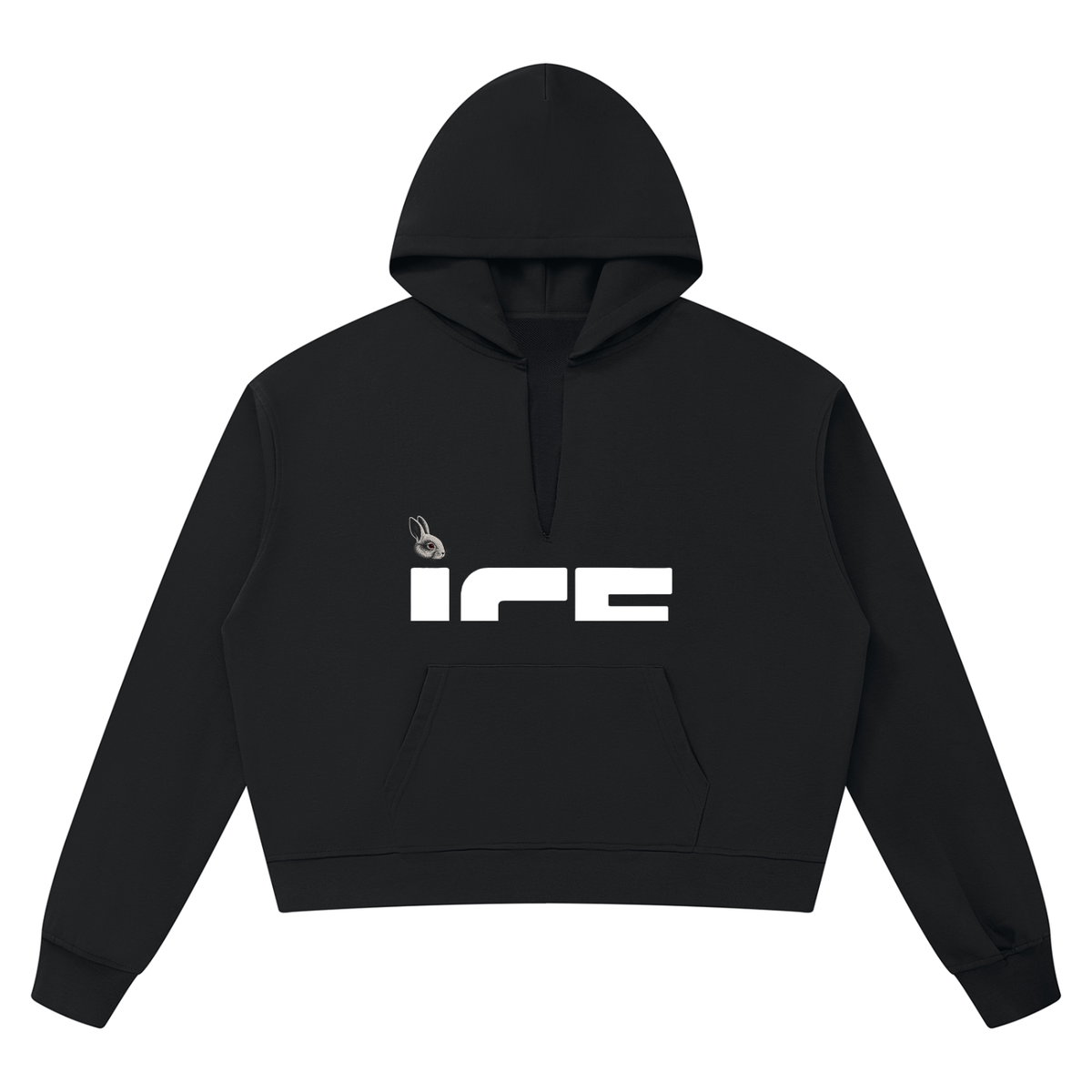 Unisex Boxy Raw Edge Hoodie