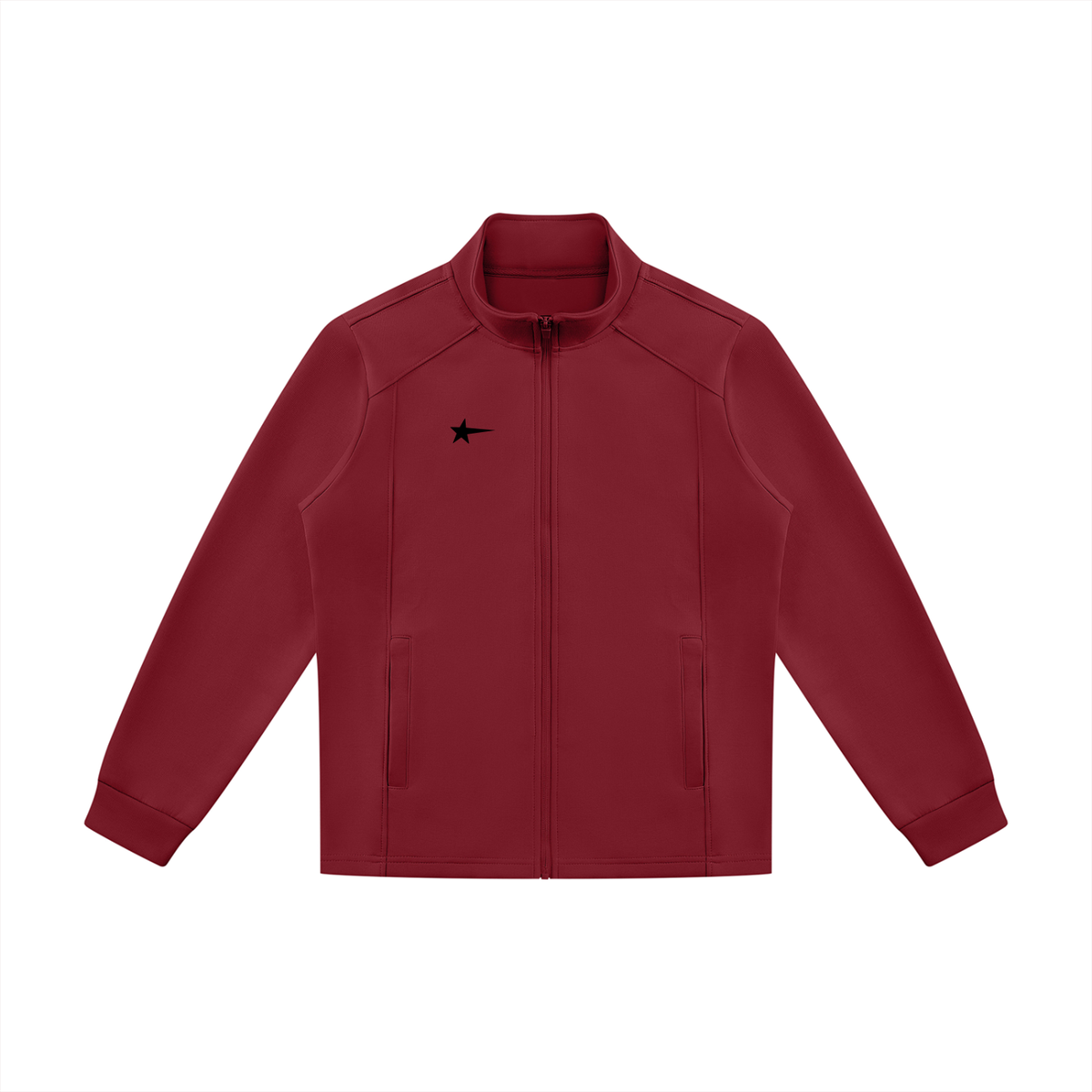 Unisex Stand Collar Track Jacket