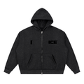 Unisex Sparkles Full Zip Boxy Hoodie