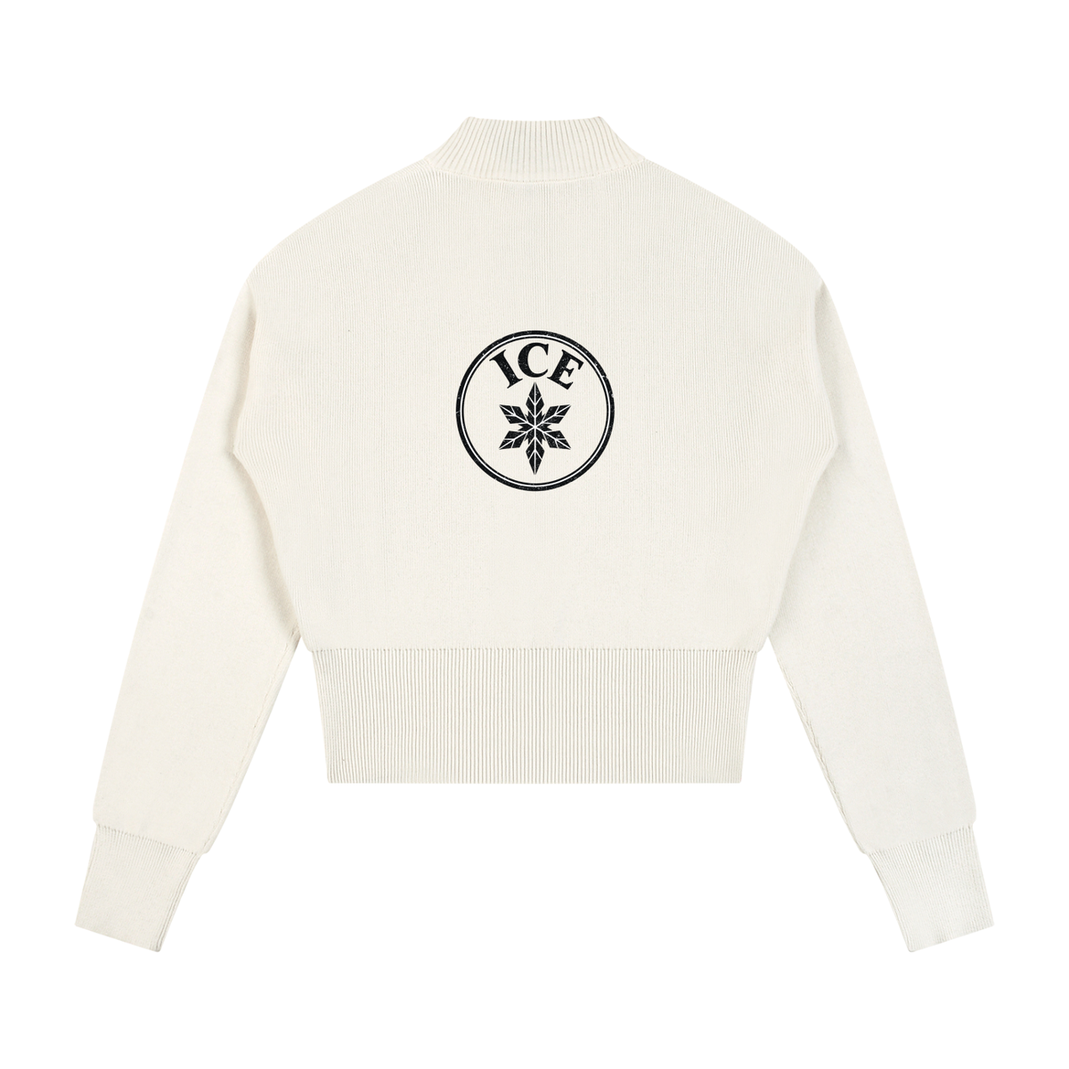 Women’s Mock Neck Zip Up Cardigan