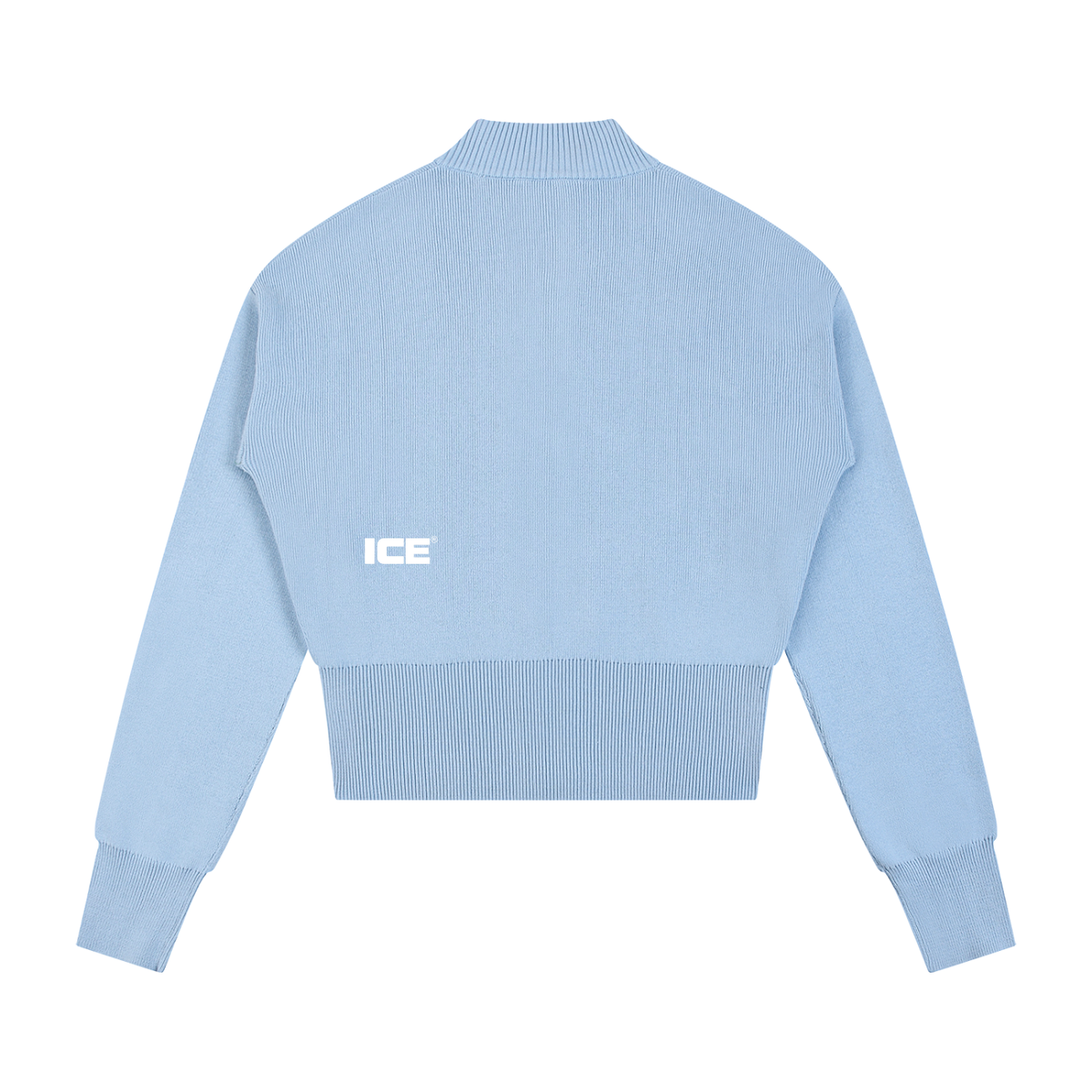 Women’s Mock Neck Zip Up Cardigan