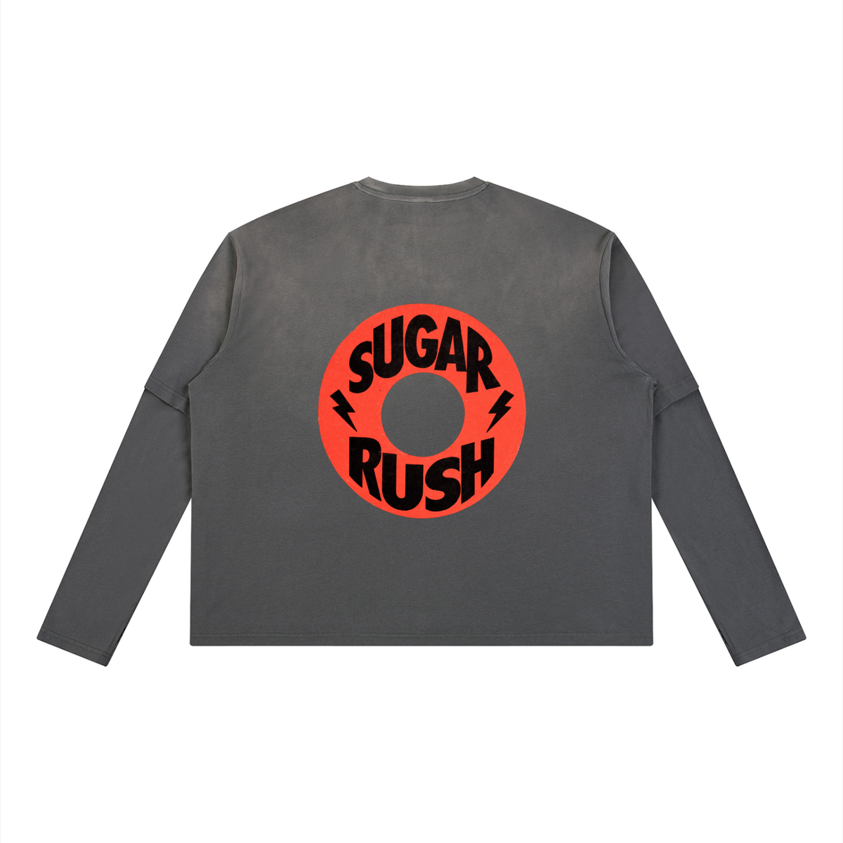 Unisex Vintage Wash Layered T-Shirt
