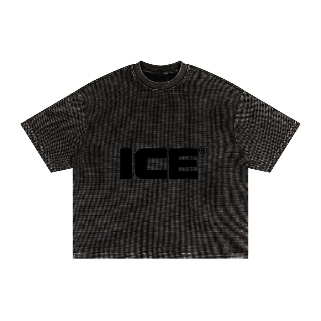 Textured Waffle X Boxy T-Shirt