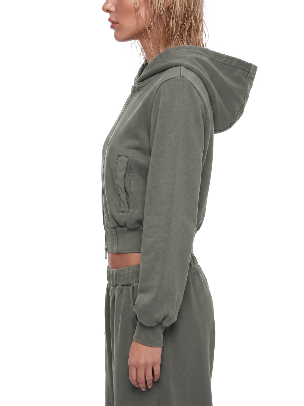 Women’s Vintage Wash Full Zip Hoodie